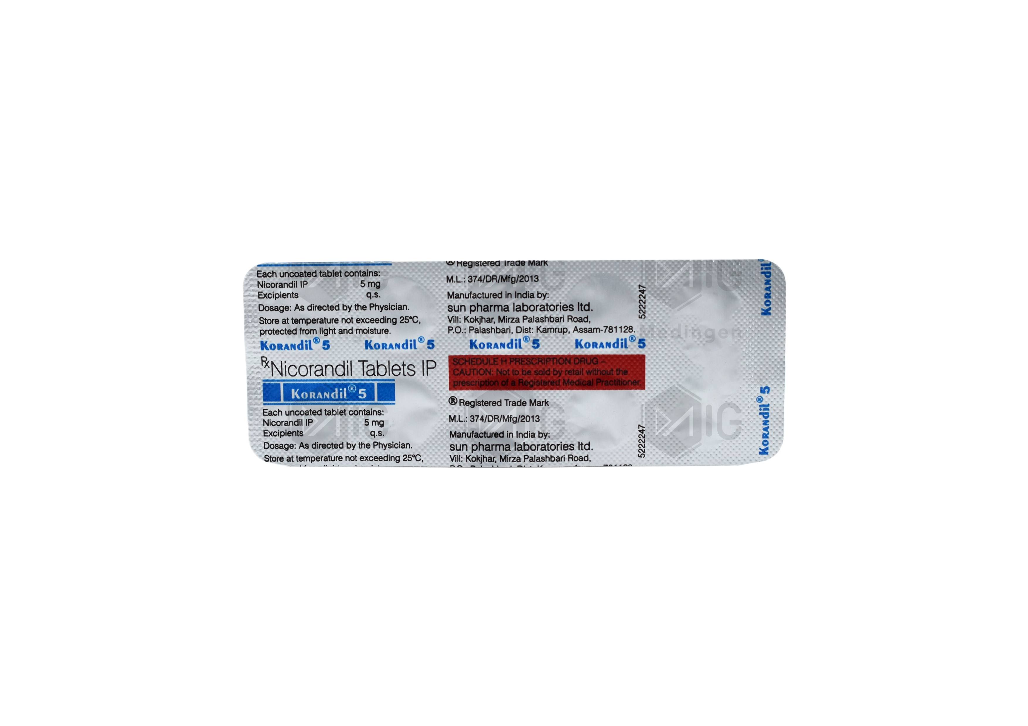 KORANDIL 5MG